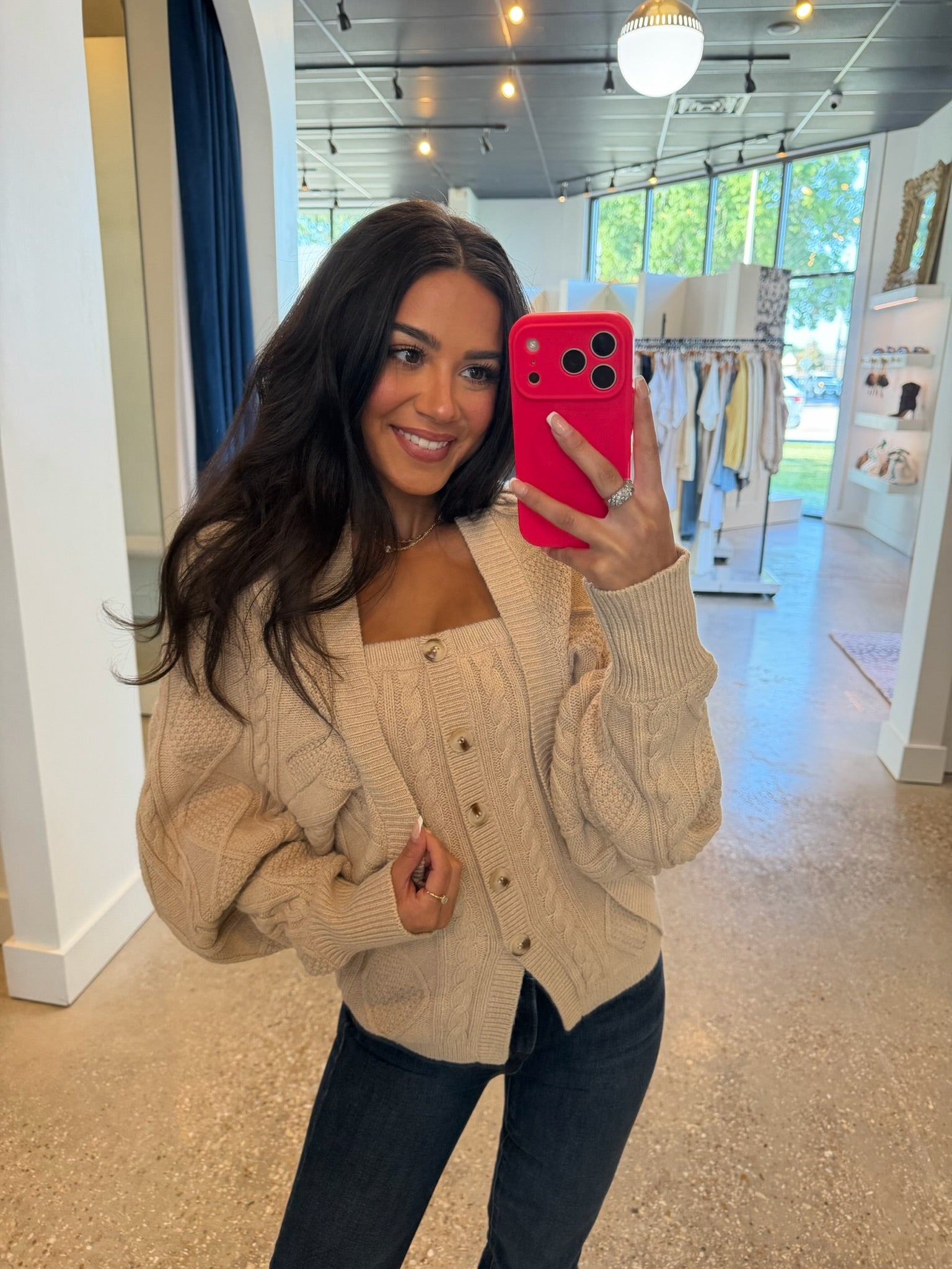 The Layla Shrug in Cream - Amor Lafayette