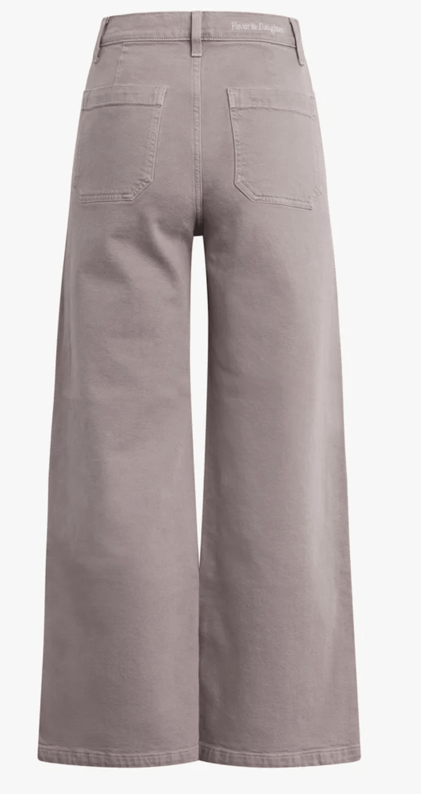 The Mischa Soft Taupe Wide leg - Amor Lafayette