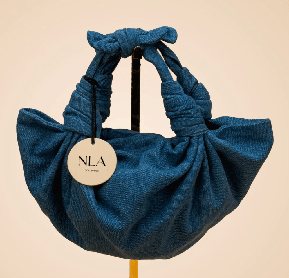 The Norma Knot in Vintage Denim - Amor Lafayette