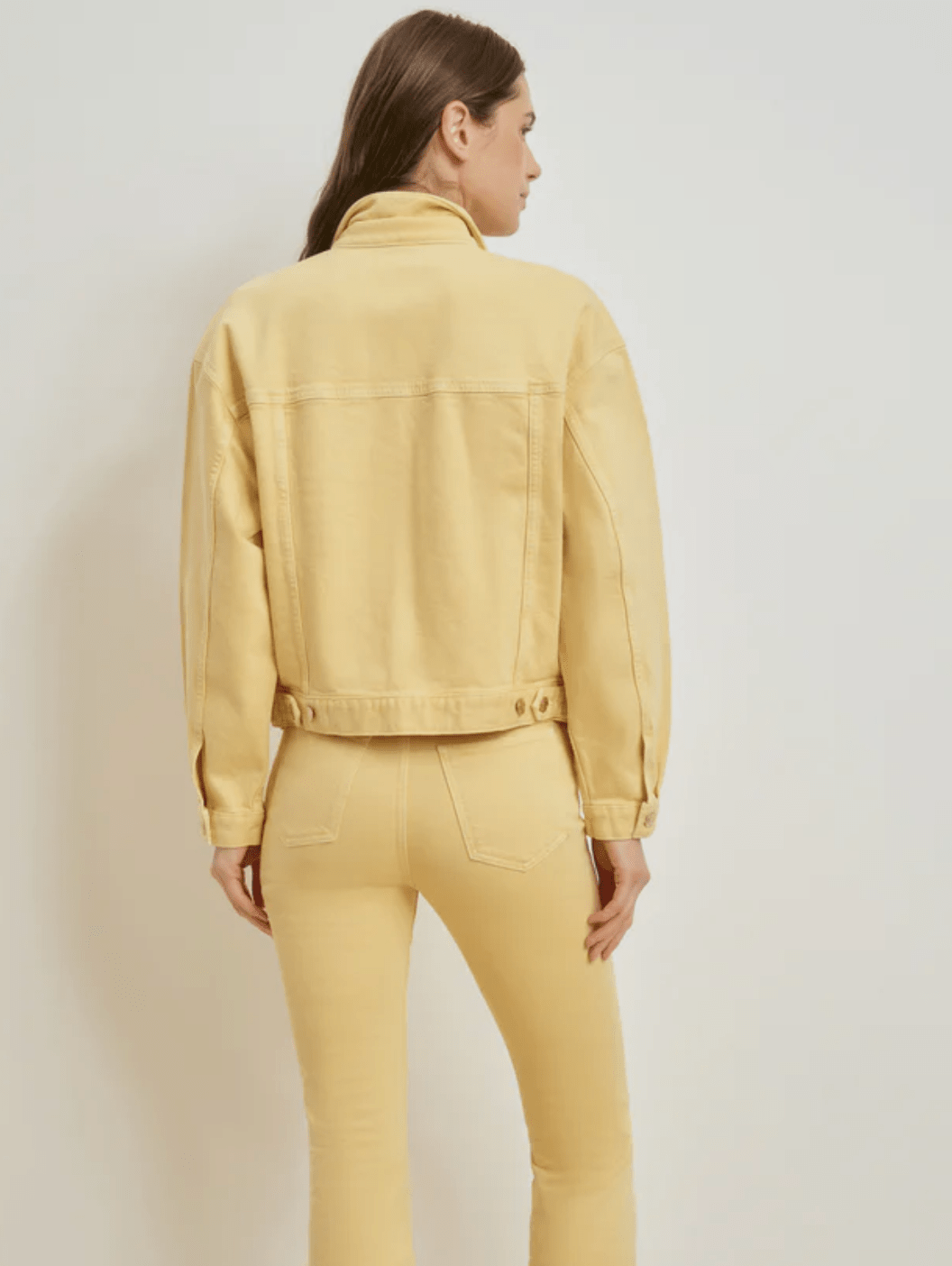 The Otto Boyfriend Jacket in Golden - Amor Lafayette
