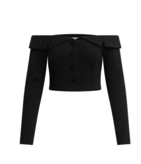 The Payback Top in Black - Amor Lafayette