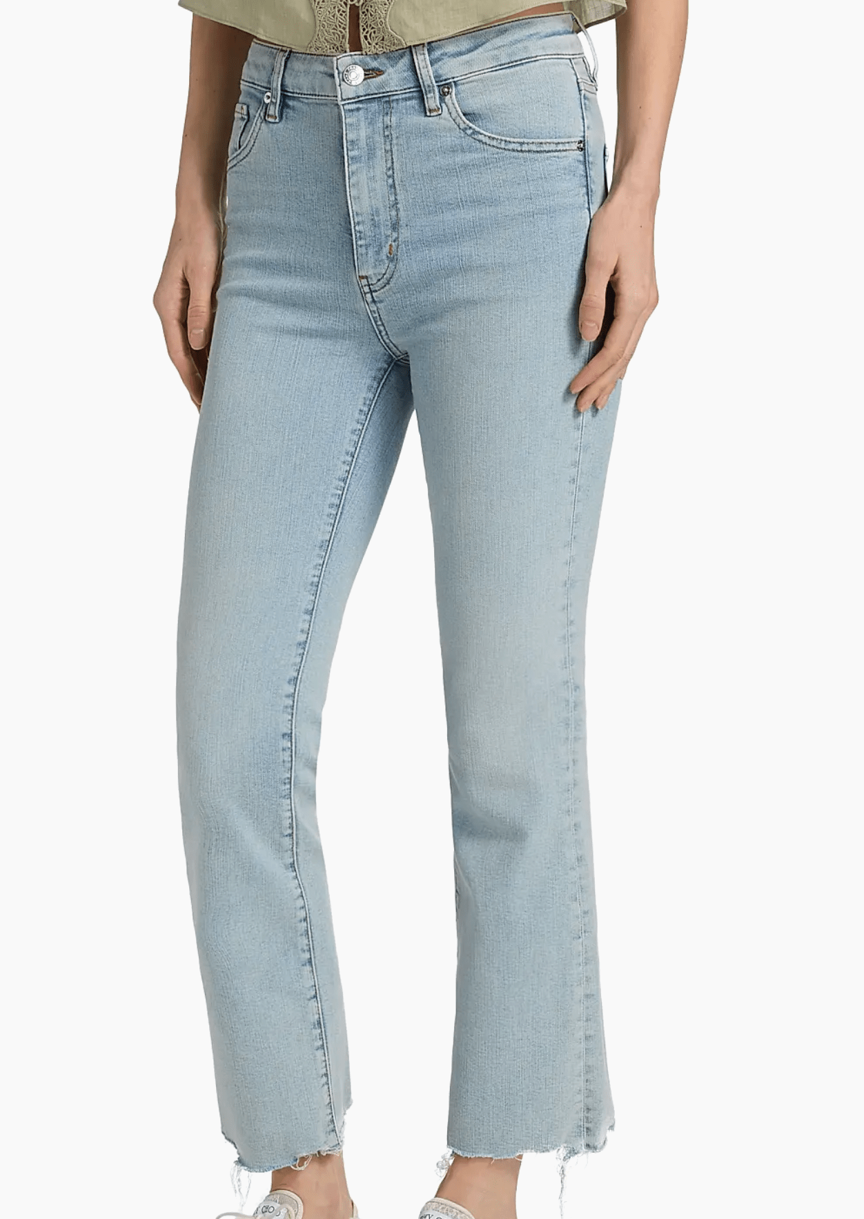 The Reboot Crop Tribute Raw Fray - Amor Lafayette