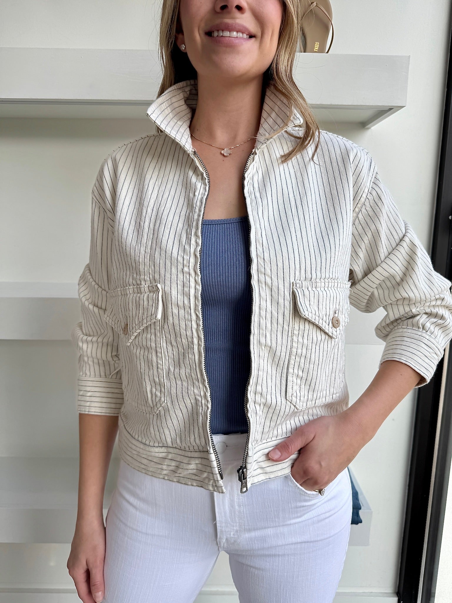 The Robert Jacket in Newport - Amor Lafayette