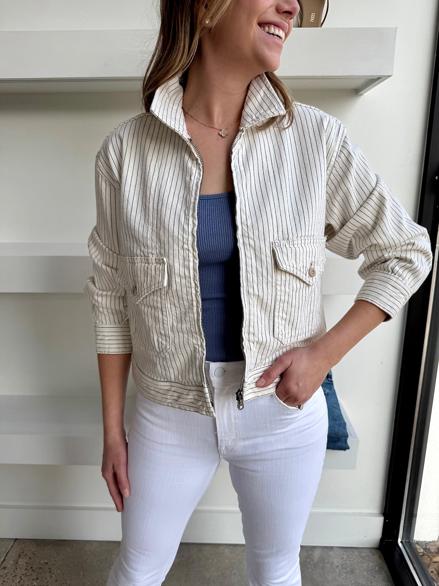 The Robert Jacket in Newport - Amor Lafayette