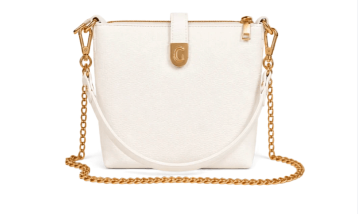 The Signature Bag in Ivory Pebble - Amor Lafayette