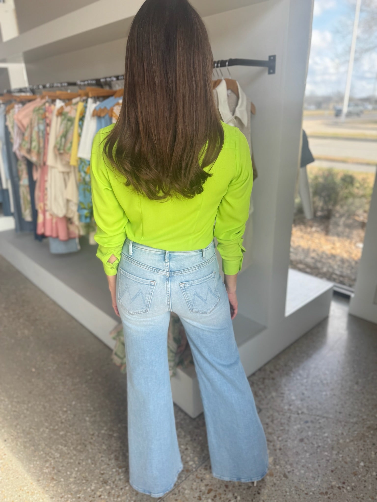 The Signature Shirt Lime - Amor Lafayette