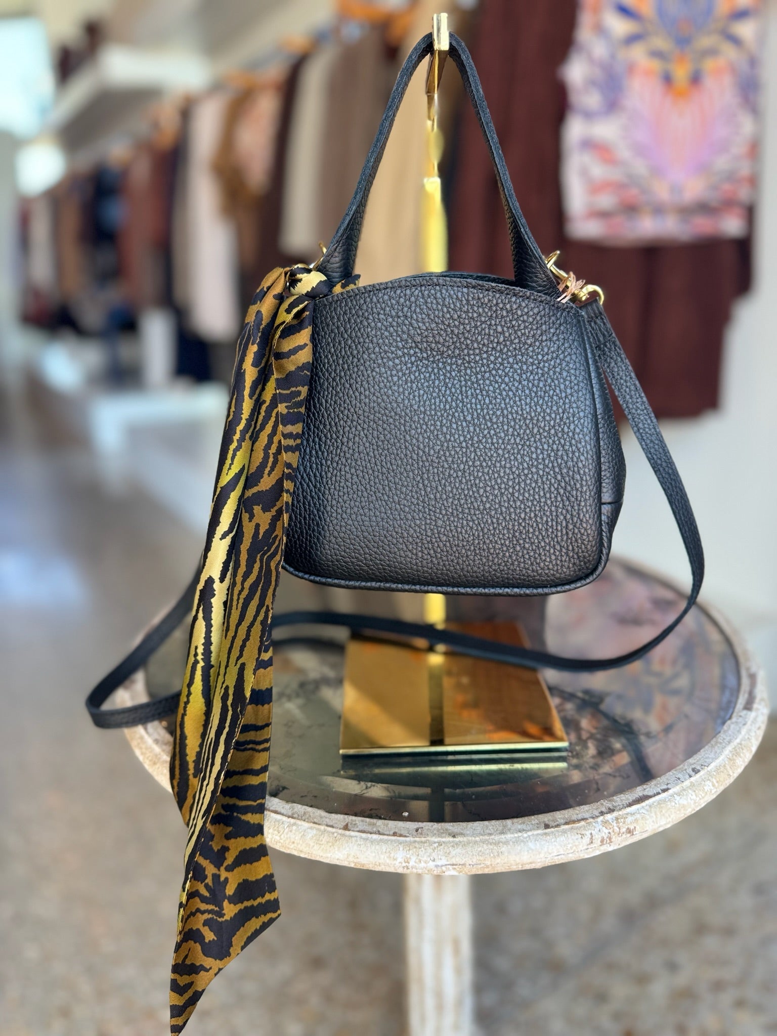 Tiger Silk Scarfette - Amor Lafayette