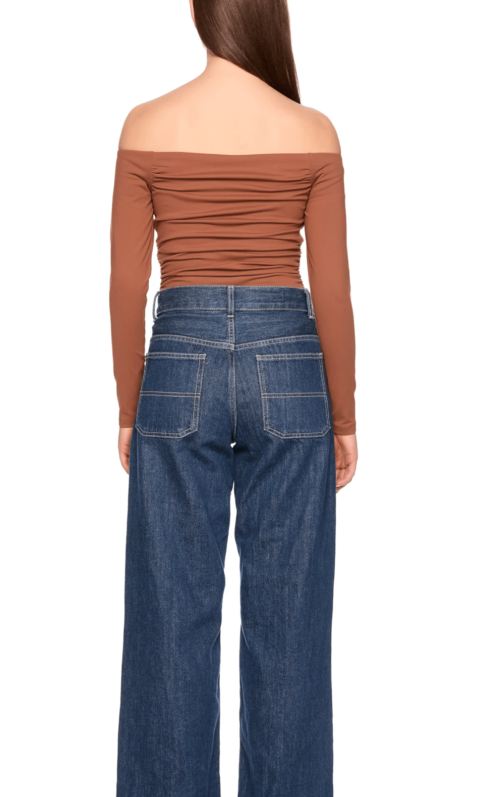 Toast Off Shoulder LS Top - Amor Lafayette
