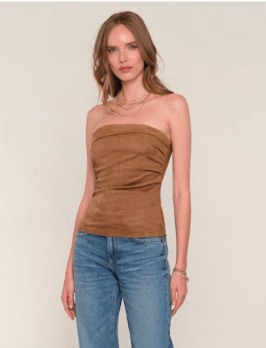 Toffee Marinette Top - Amor Lafayette