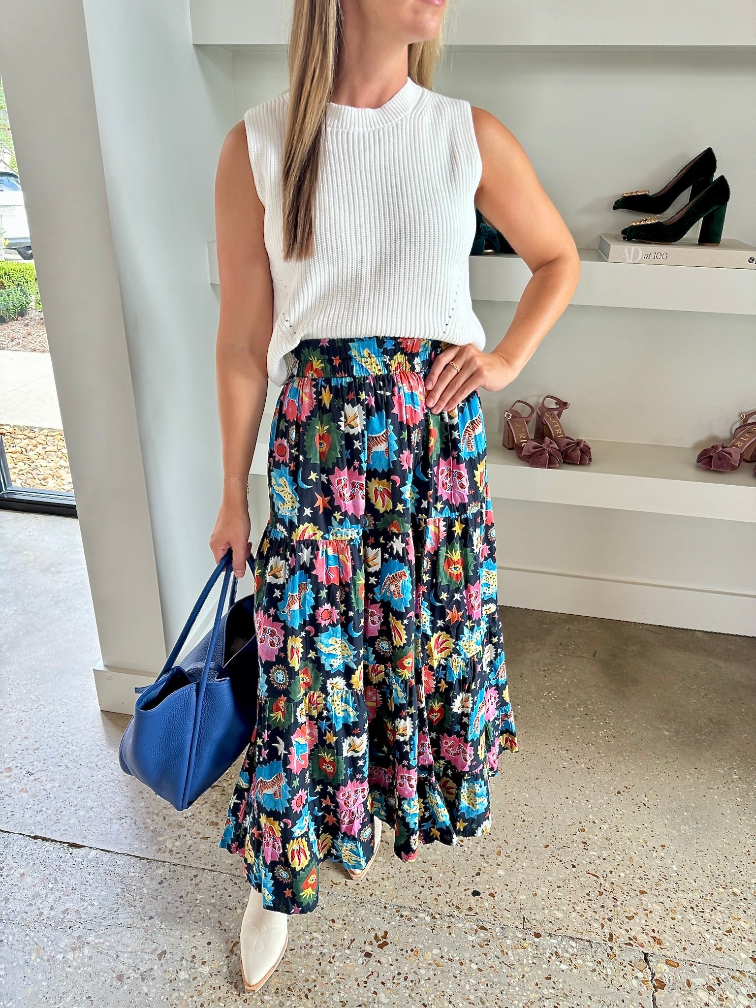 Tropical Fruit Savannah Skirt - Amor Lafayette