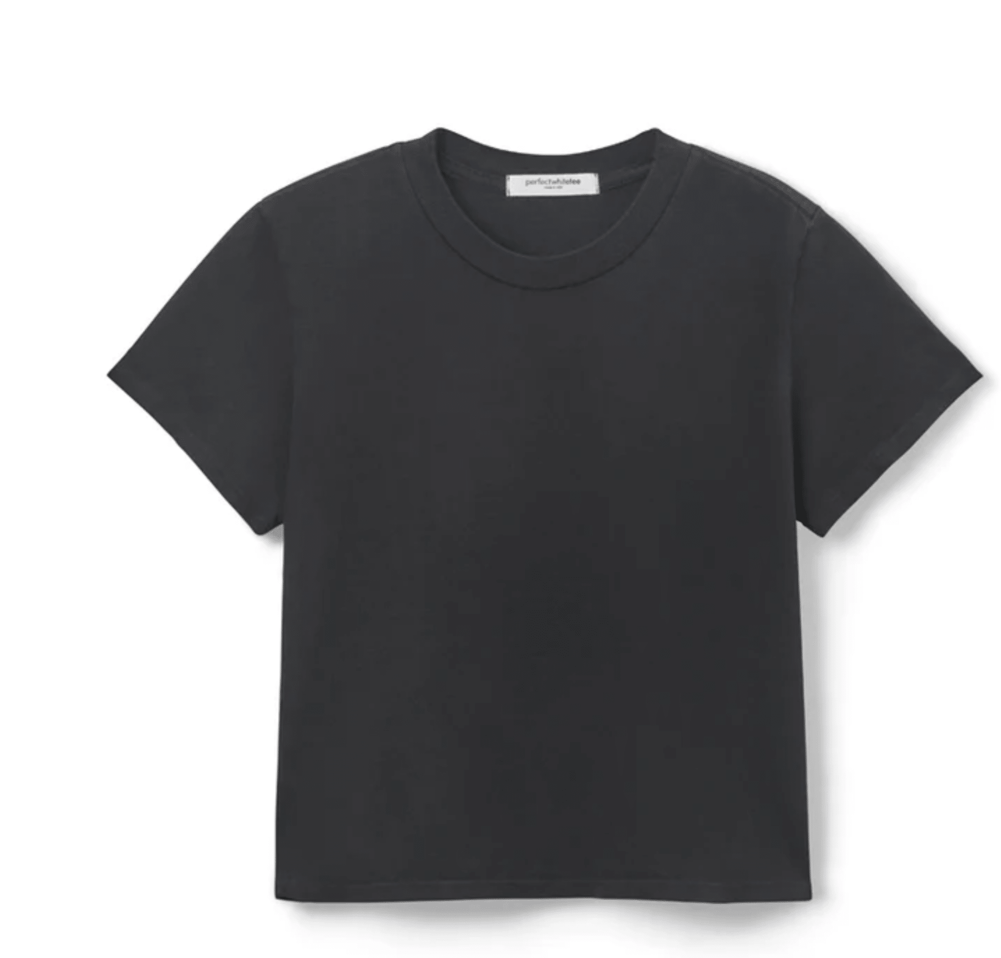 True Black Springsteen Supima Cotton Baby Tee - Amor Lafayette