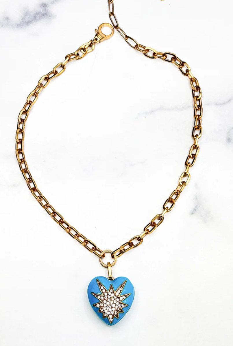 Turquoise Tefiti Necklace - Amor Lafayette