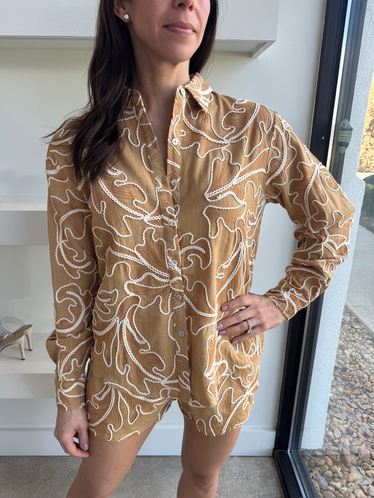 Tuscan Sun Nina Shirt - Amor Lafayette