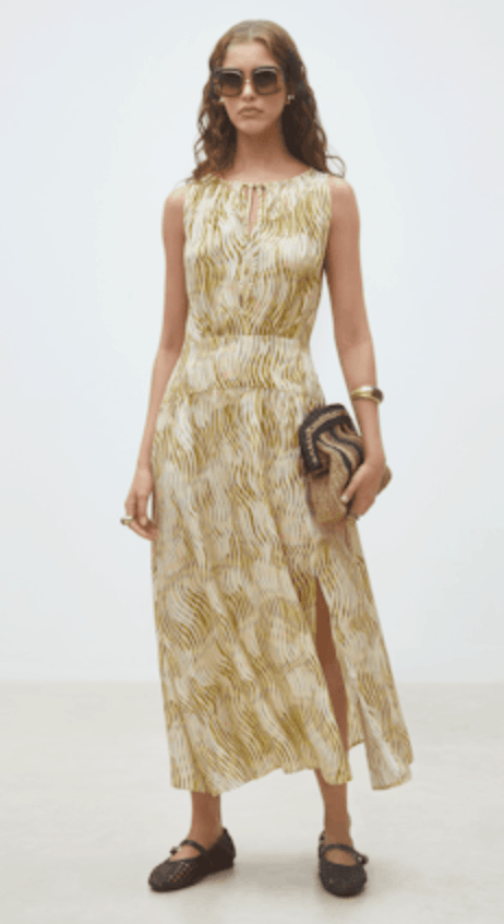 Vert Celia Dress - Amor Lafayette