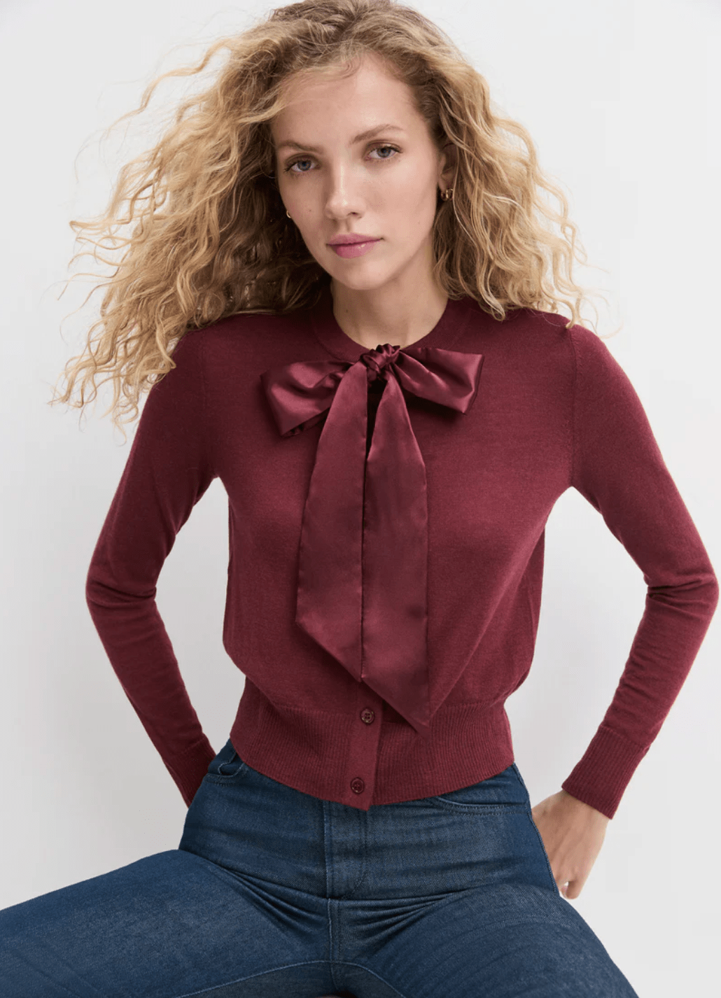 Vino The Take A Bow Cardigan - Amor Lafayette