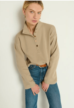 Vintage Khaki Franz Sweatshirt - Amor Lafayette