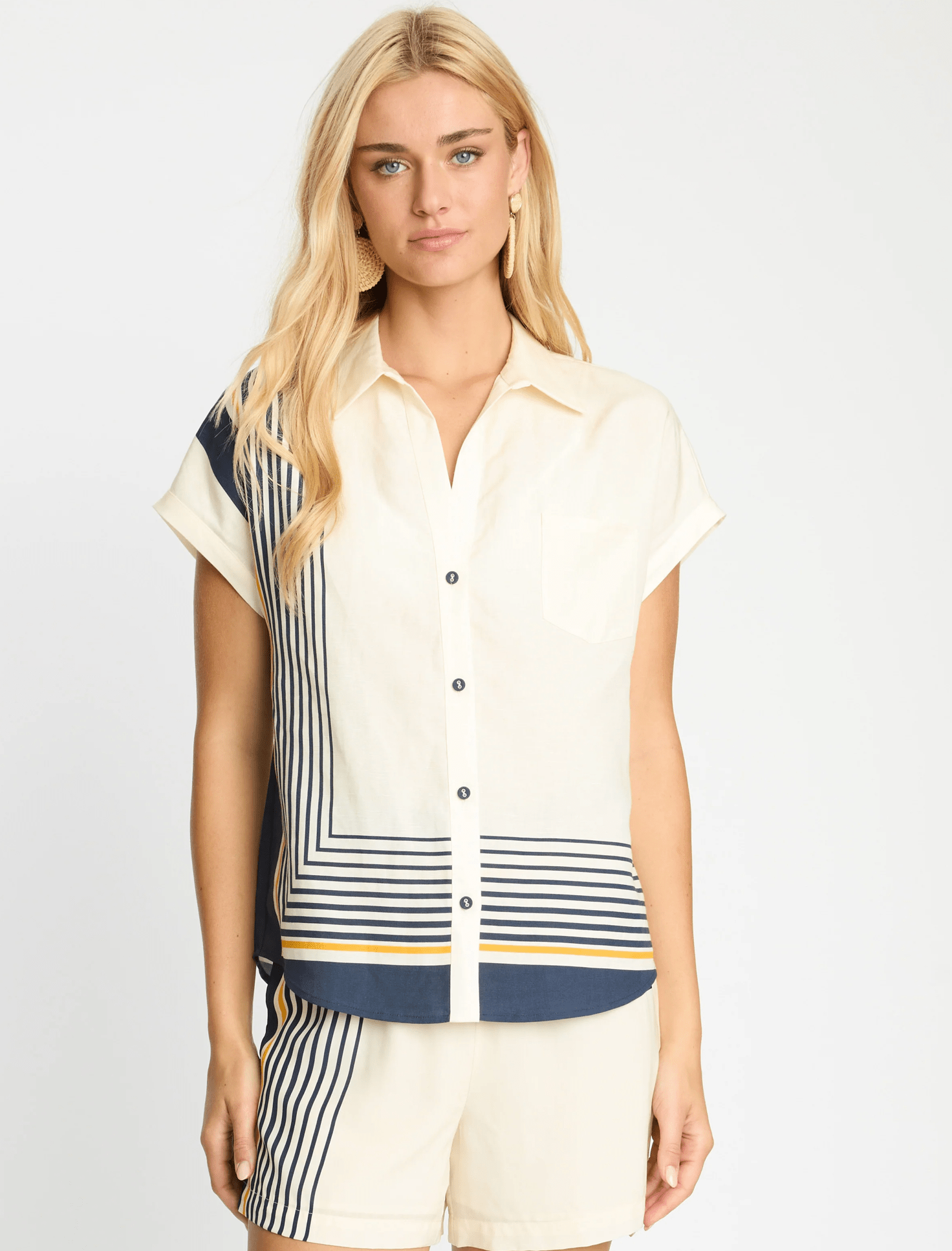 Vintage Scarf Maysen Top - Amor Lafayette