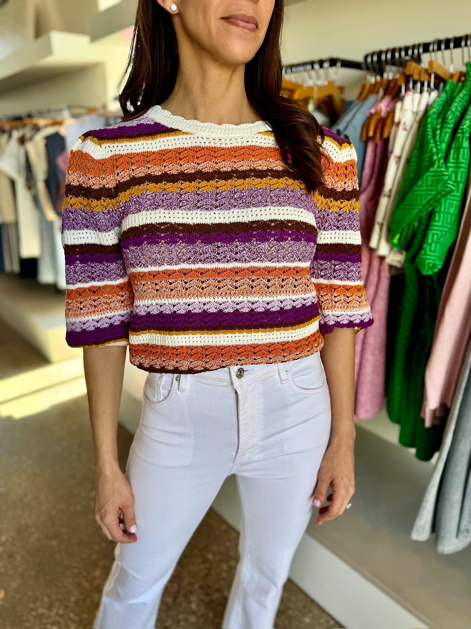 Violet Panaca Top - Amor Lafayette