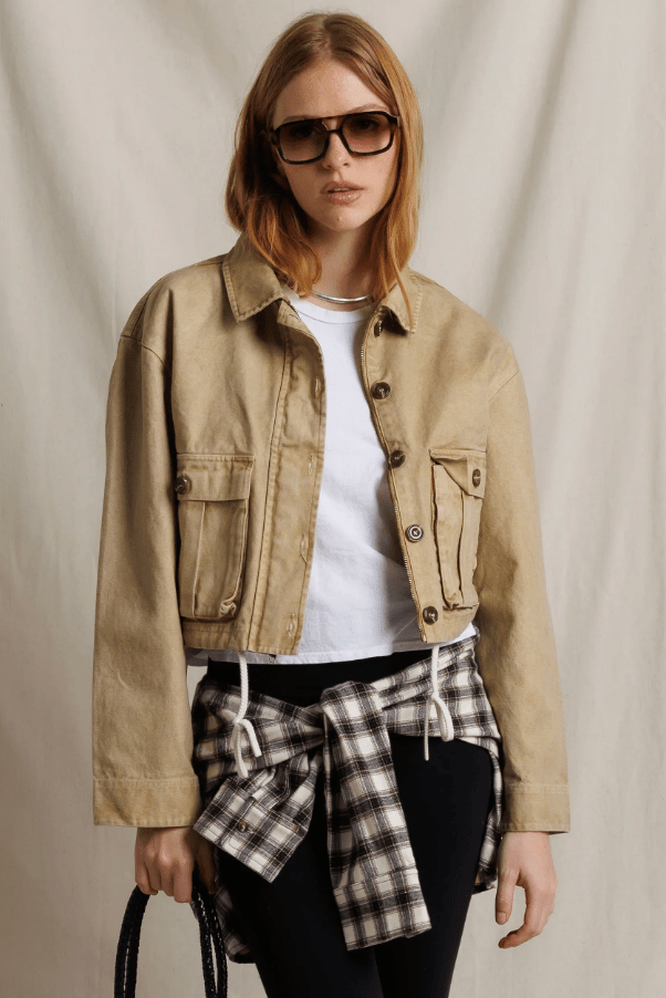 Warm Ochre Paloma Jacket - Amor Lafayette