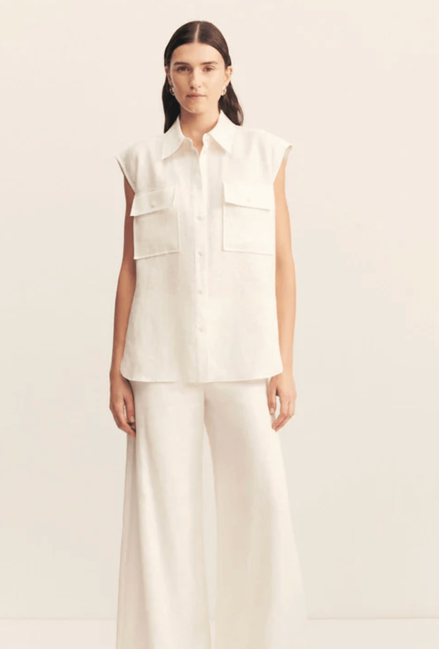 Wellington Sleeveless Shirt - Amor Lafayette