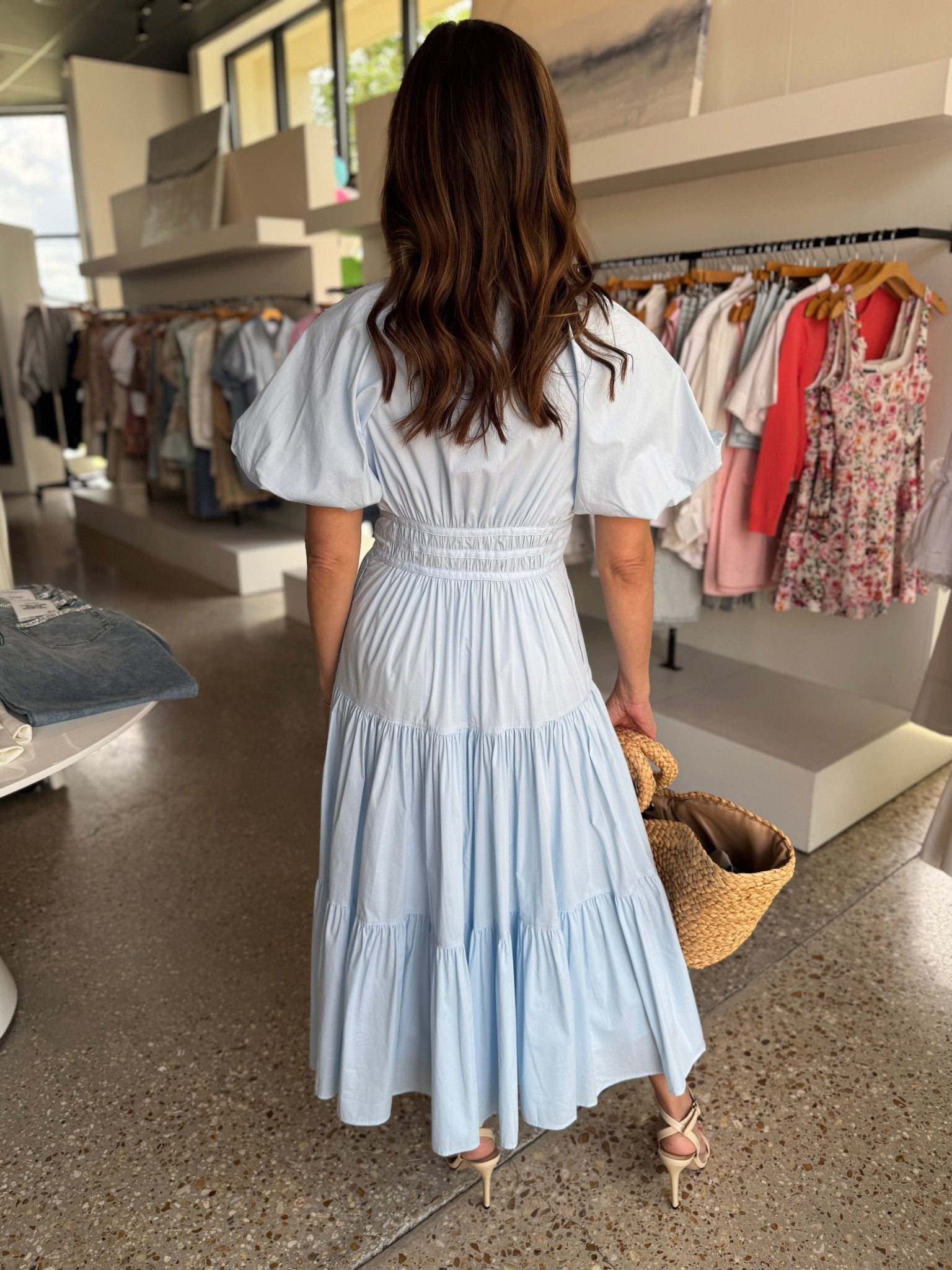 Whispering Sky Maggio dress - Amor Lafayette