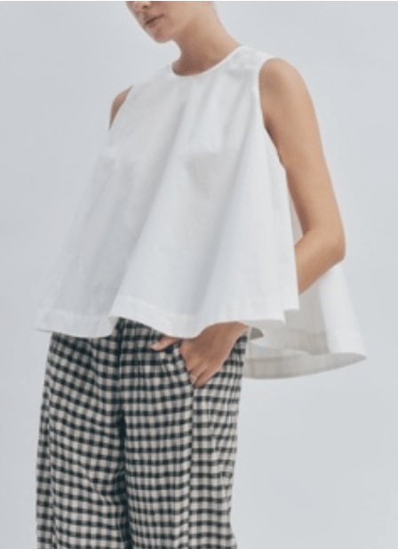 White Alfie Top - Amor Lafayette