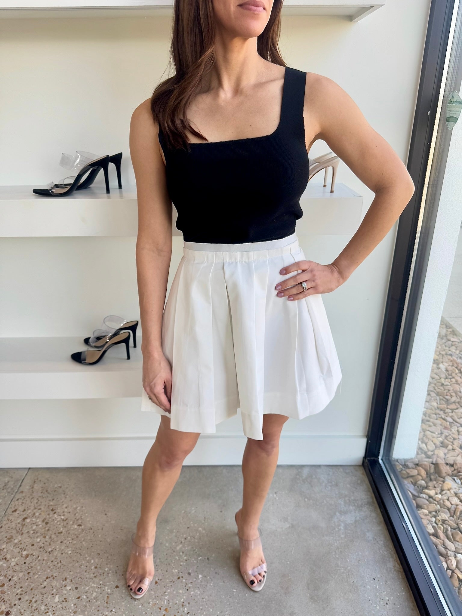 White Antheia Skirt - Amor Lafayette