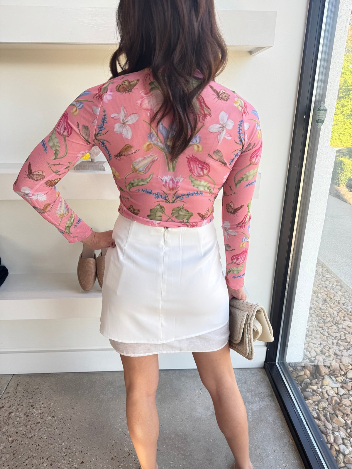 White Augusta Skirt - Amor Lafayette