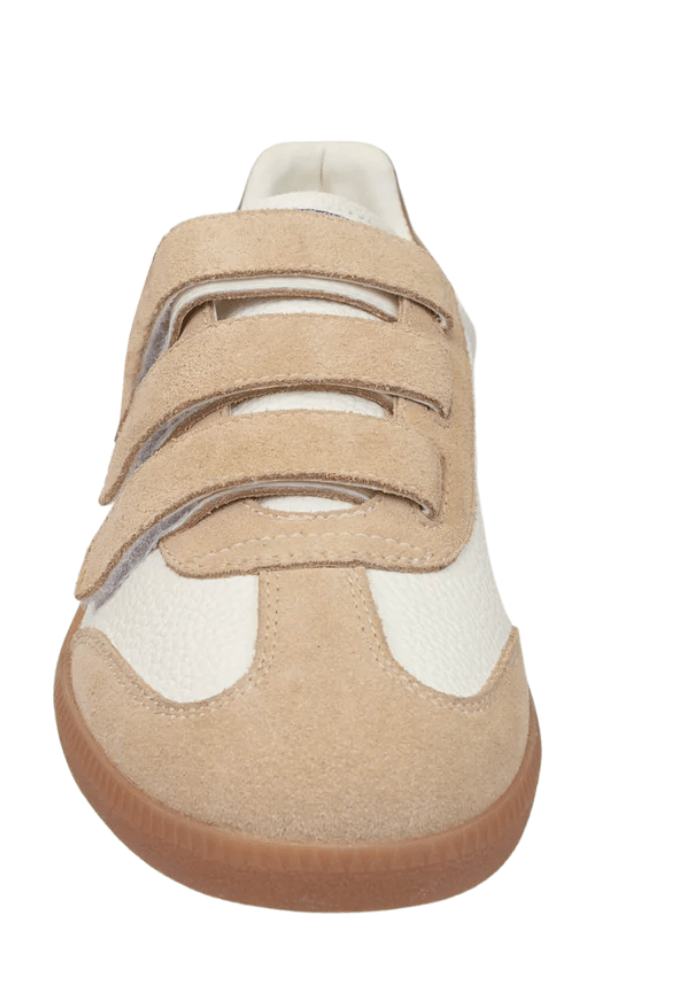 White Beige Mias Sneaker - Amor Lafayette
