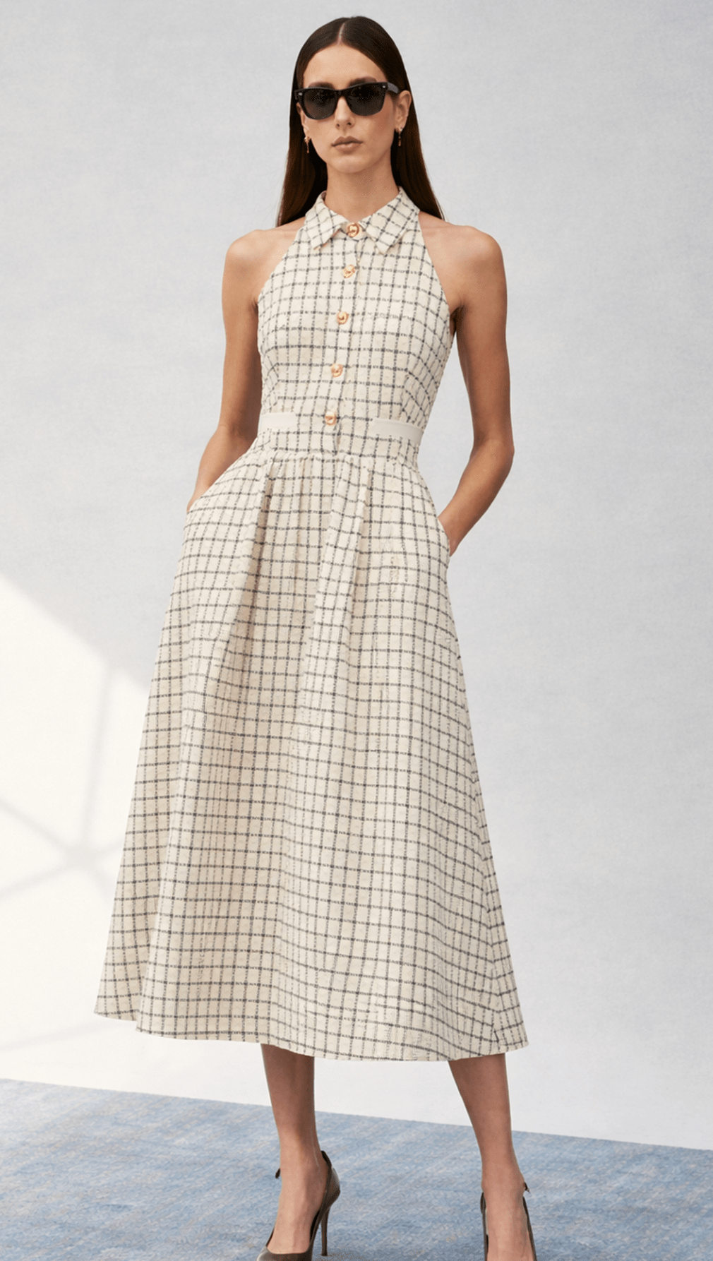 White Black Luella Dress - Amor Lafayette