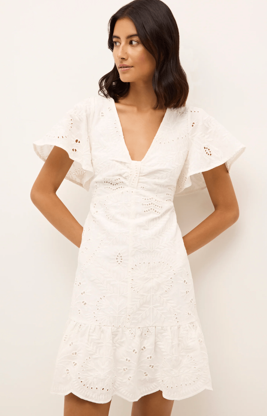 White Carmina Dress - Amor Lafayette
