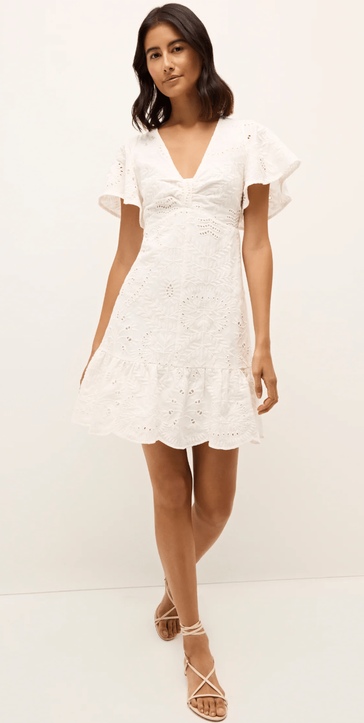 White Carmina Dress - Amor Lafayette