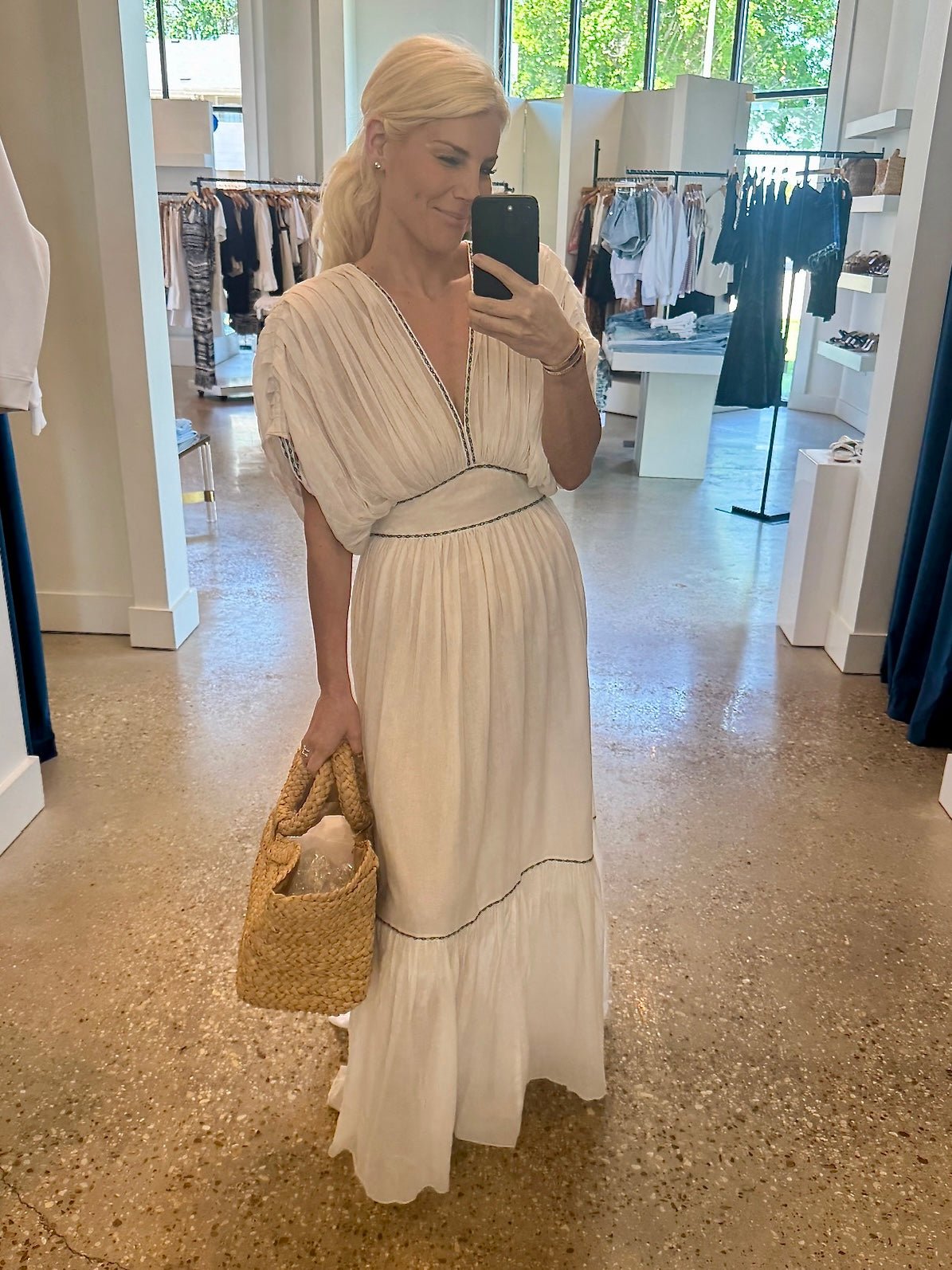 White Clara Dress - Amor Lafayette