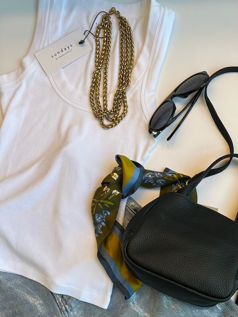 White Danny Tank - Amor Lafayette