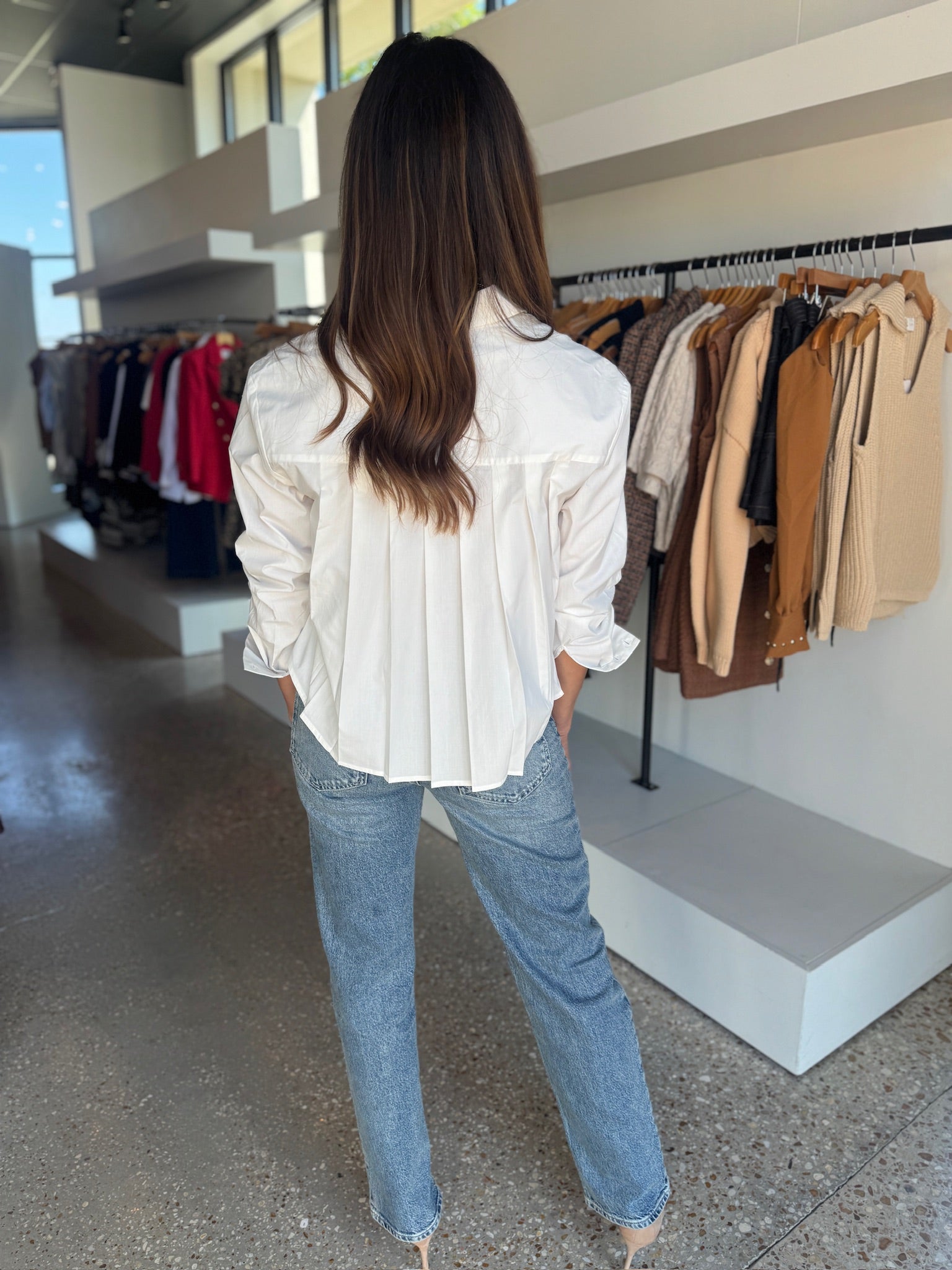 White Freja Shirt - Amor Lafayette