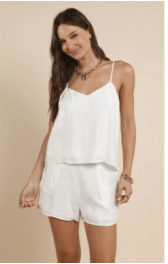 White Heritage Tank - Amor Lafayette