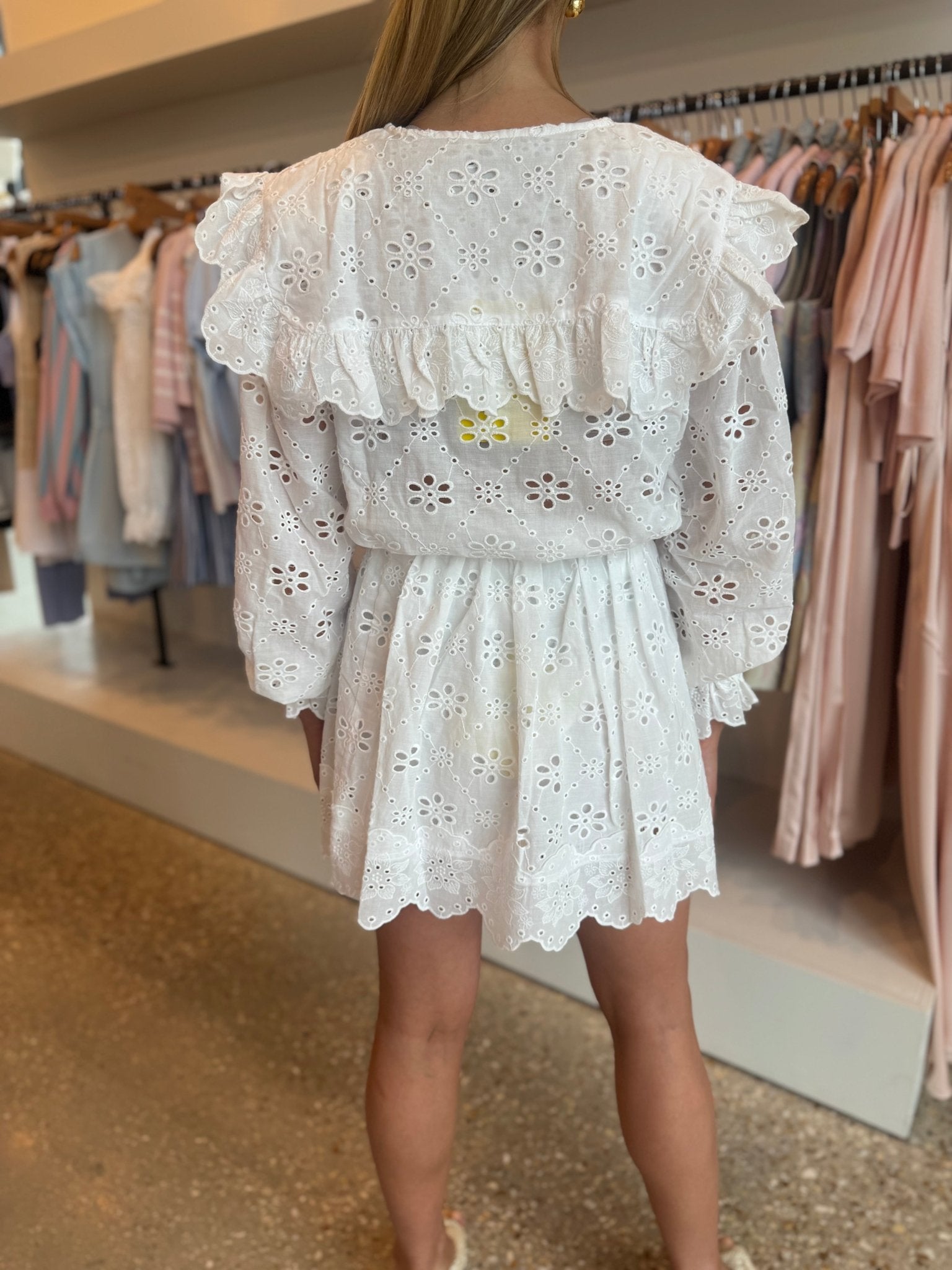 White Jupe Skort - Amor Lafayette
