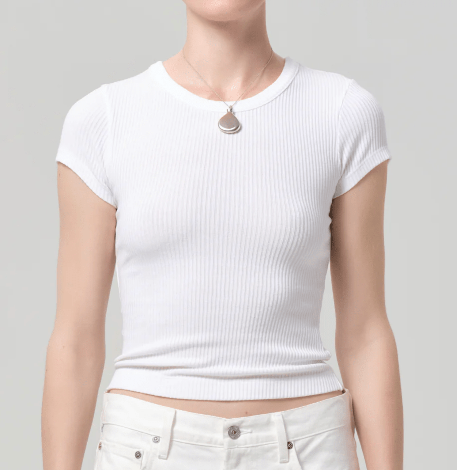White Nello Tee - Amor Lafayette