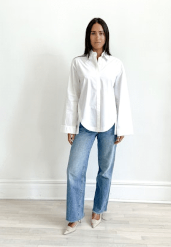 White Olona Top - Amor Lafayette