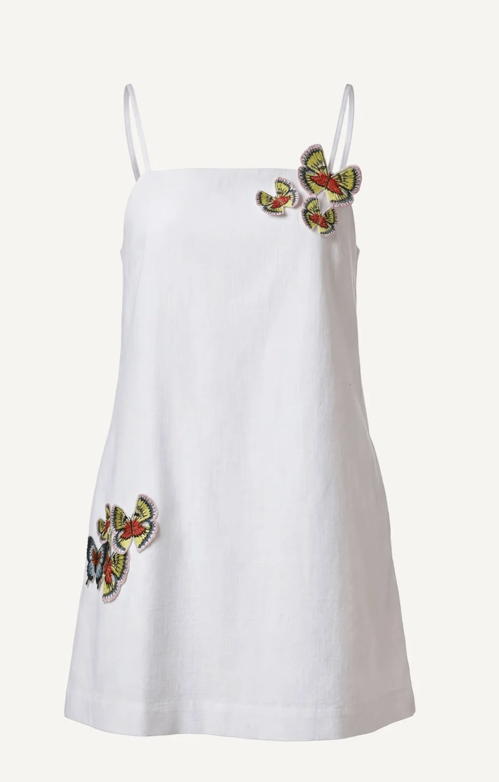 White Parvana Mini Dress - Amor Lafayette