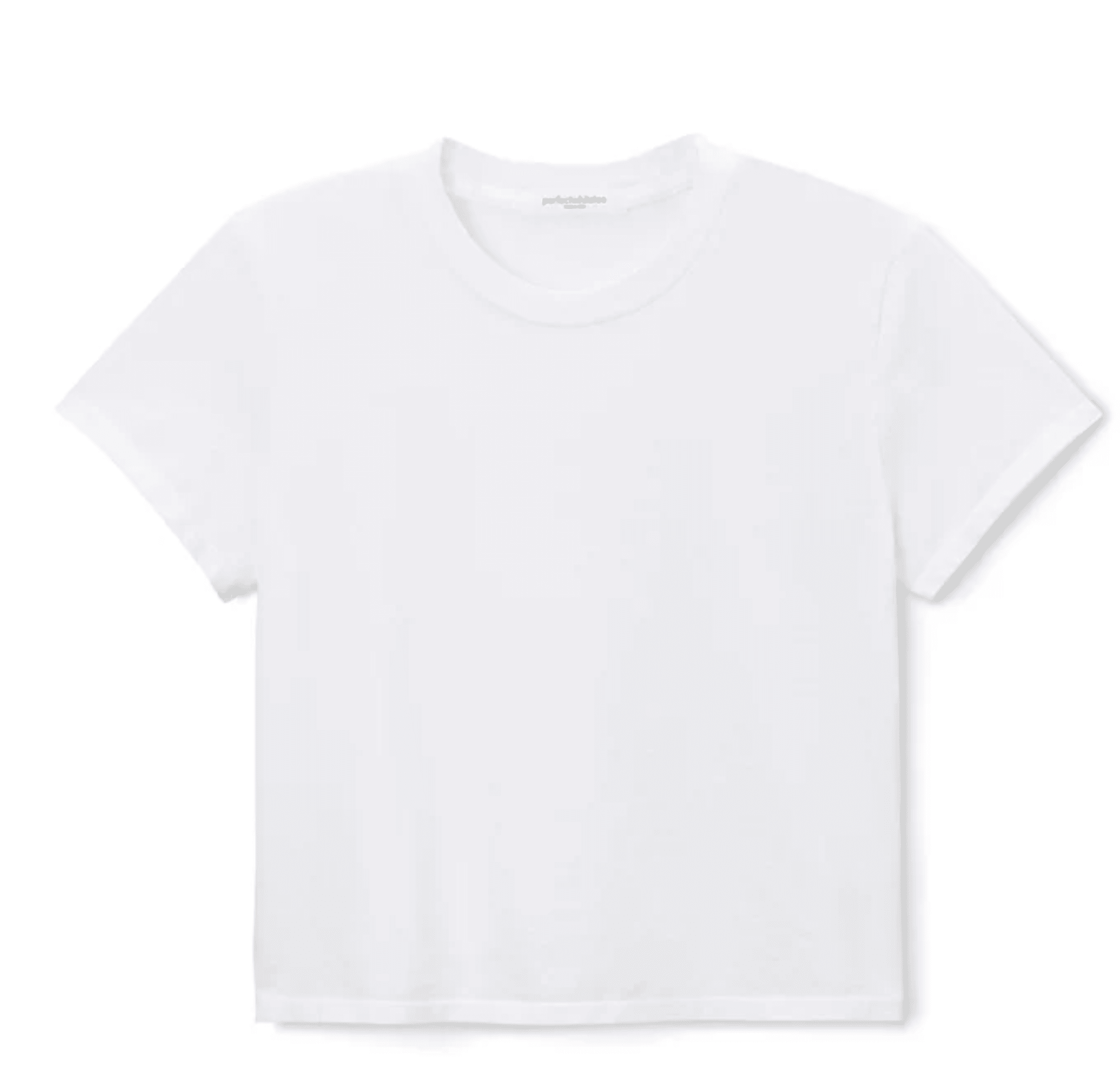 White Springsteen Supima Cotton Baby Tee - Amor Lafayette