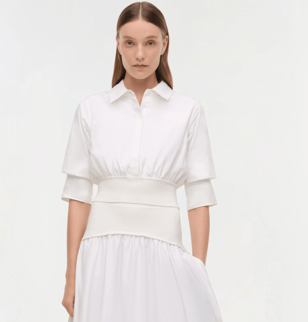 White Stiles Shirt - Amor Lafayette