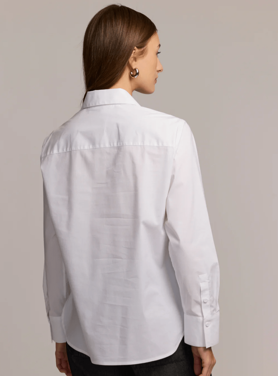White Tessi Shirt - Amor Lafayette