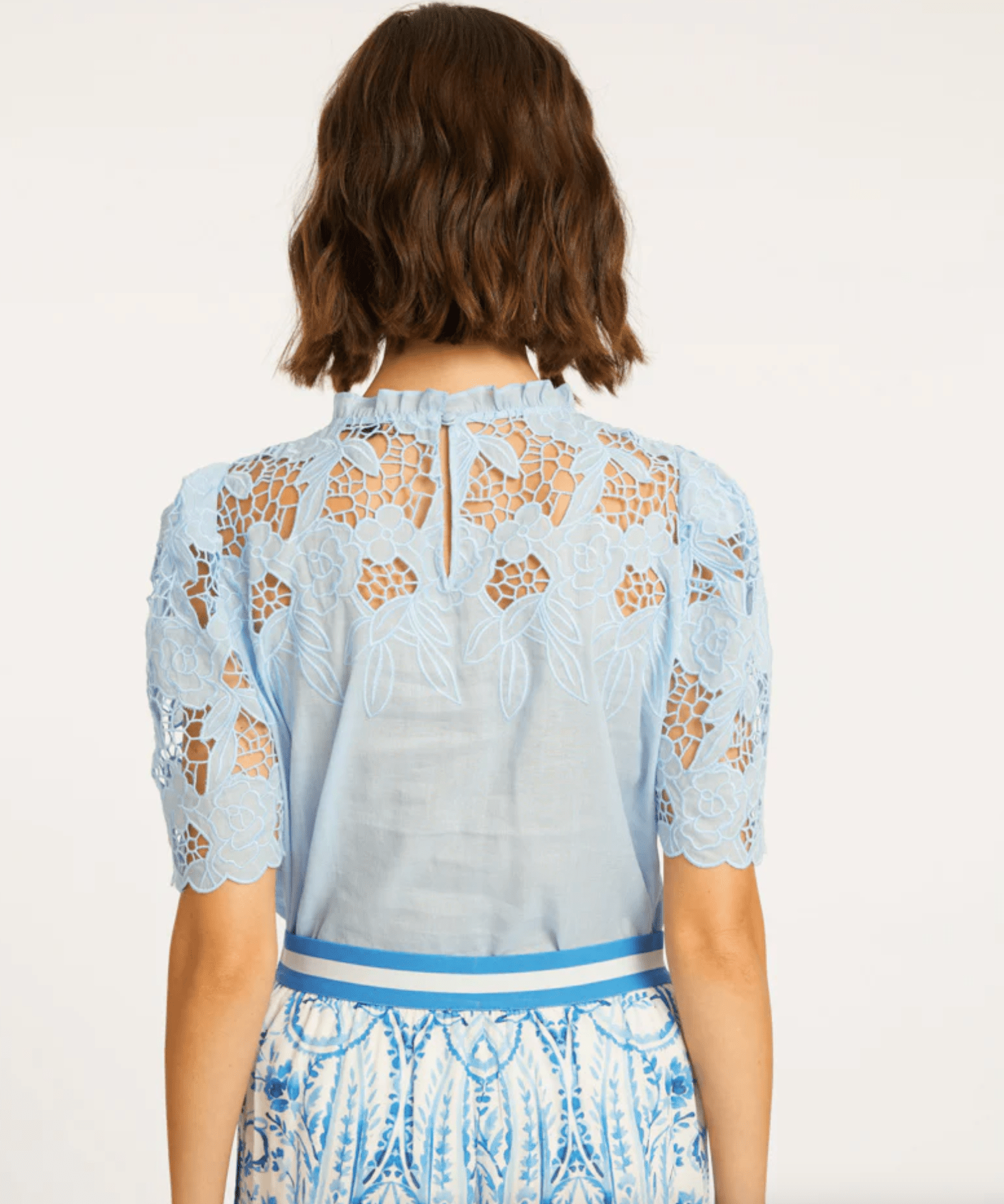 Windsurfer Katia Blue Top - Amor Lafayette