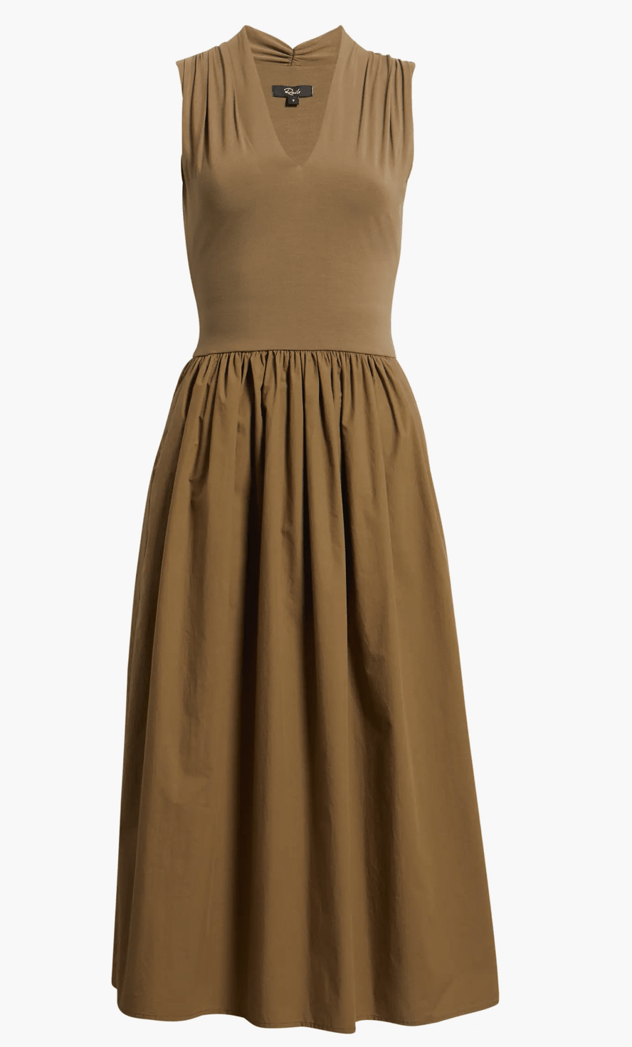 Winnie Dress in Washed Olive - Amor Lafayette