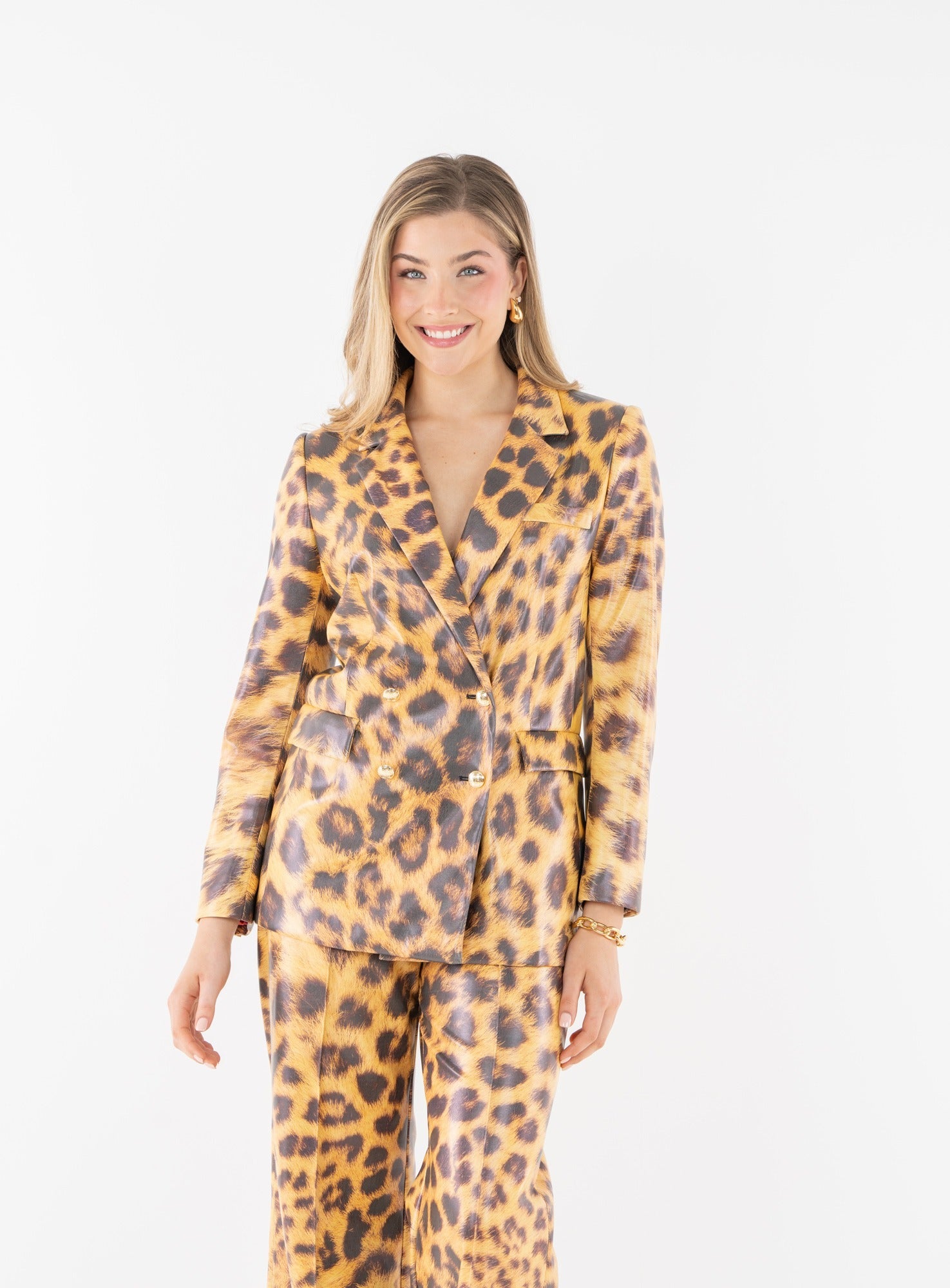 Bristol Blazer - Leopard