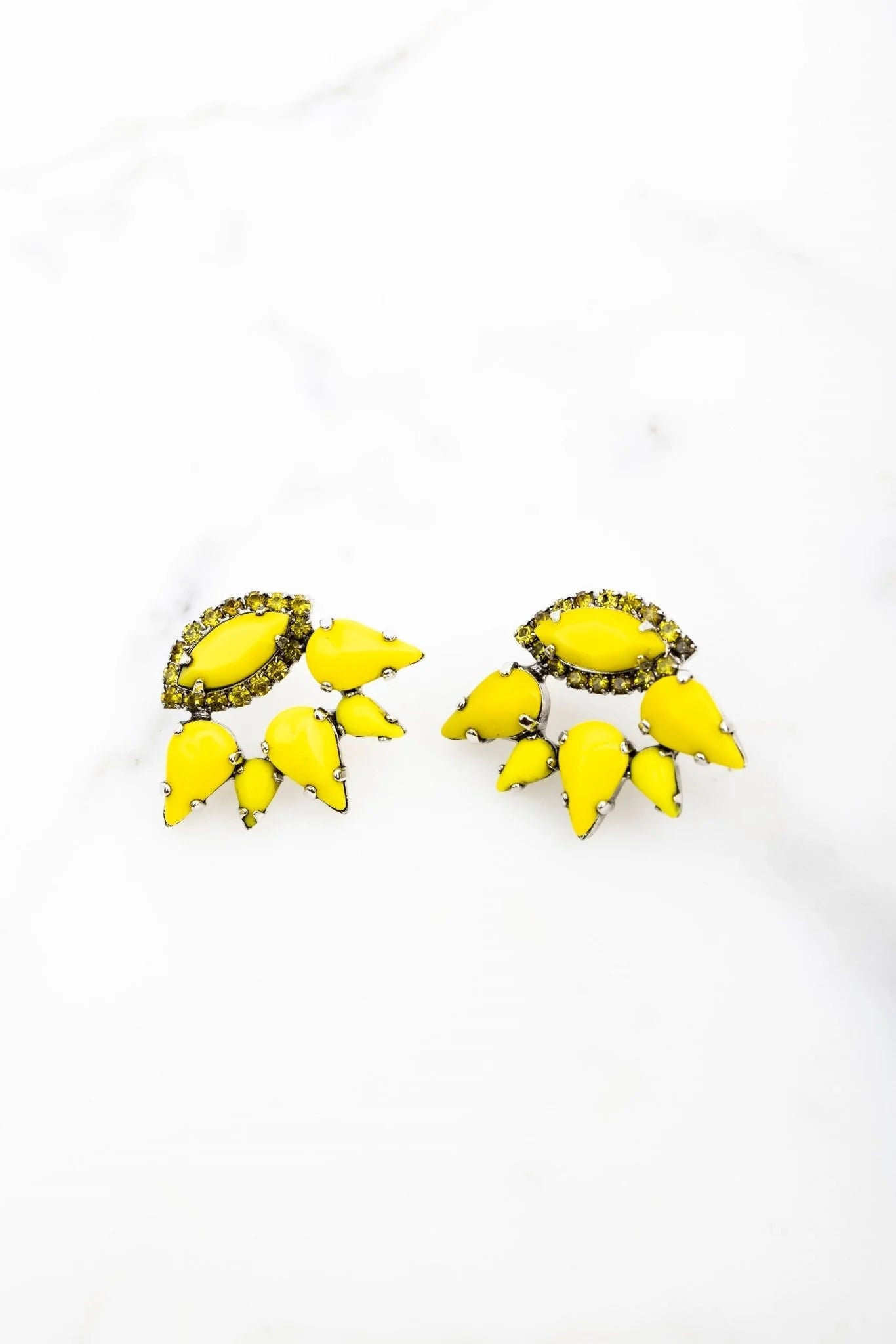 Yellow Moxie Earrings - Amor Lafayette