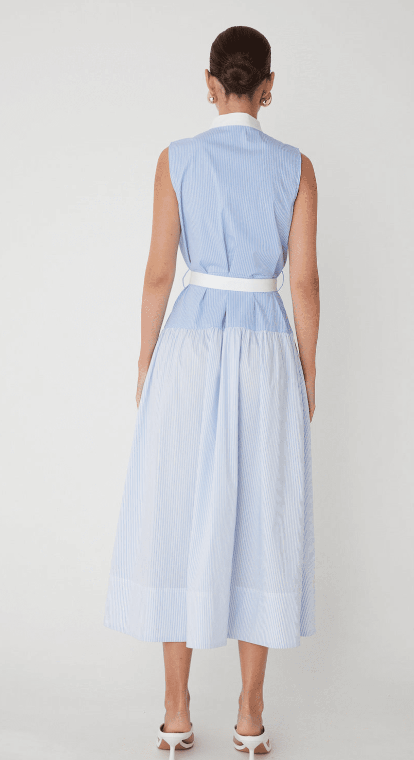 Zelma Cotton Blend Dress - Amor Lafayette