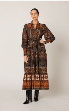 Zocalo Lucy Ankle Dress - Amor Lafayette