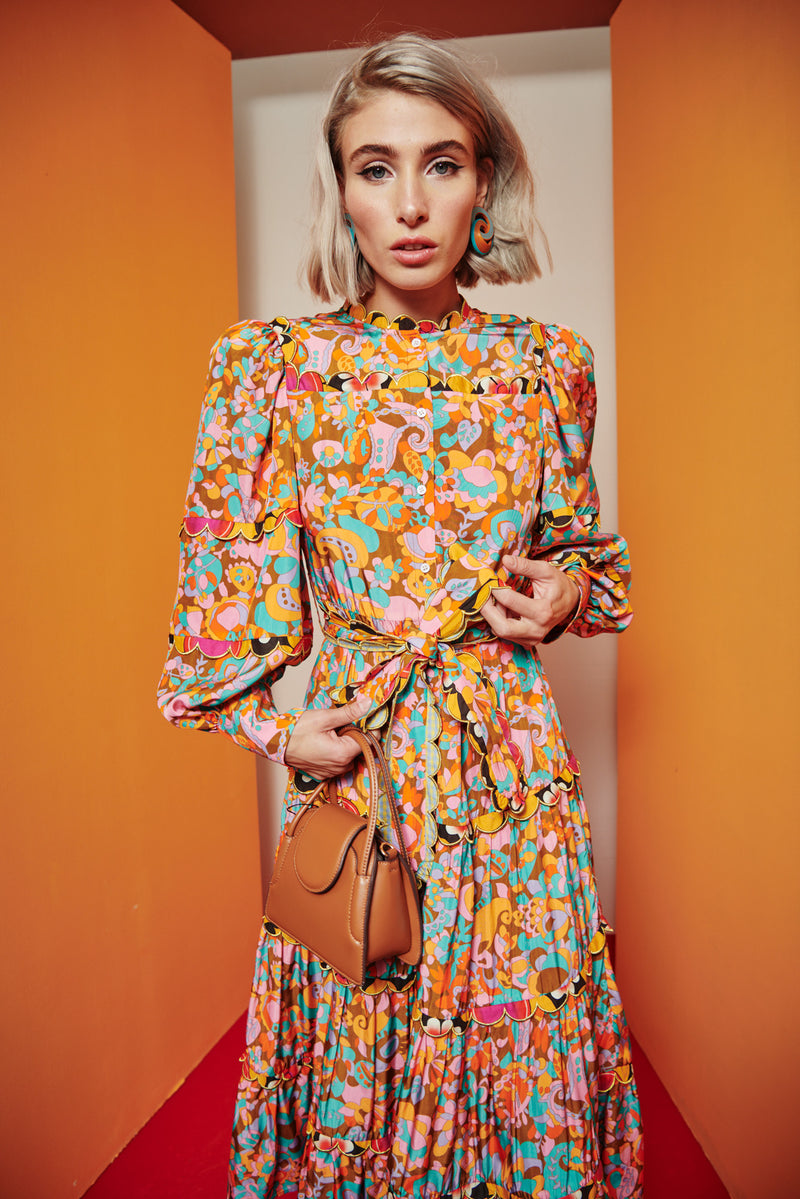 Multi Gualda Dress